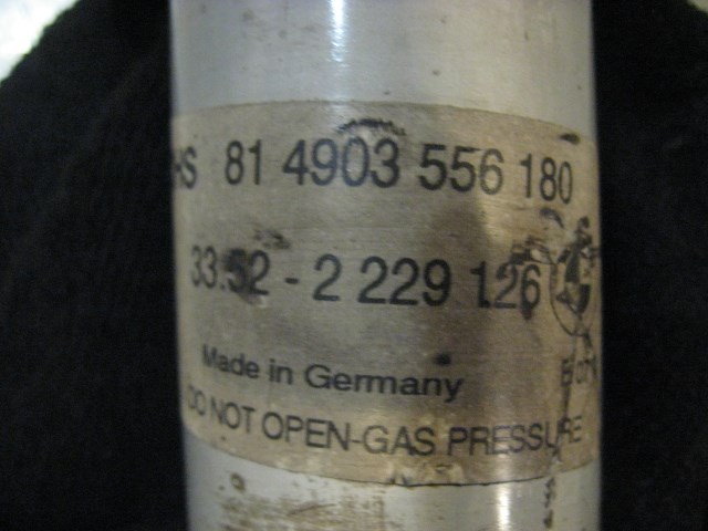 00 BMW M5 Rear Strut Spring Assy 3352229126 R20009