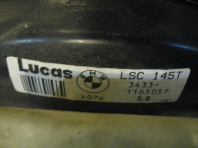 00 BMW M5 Power Brake Booster /W Master Cyl  R20087