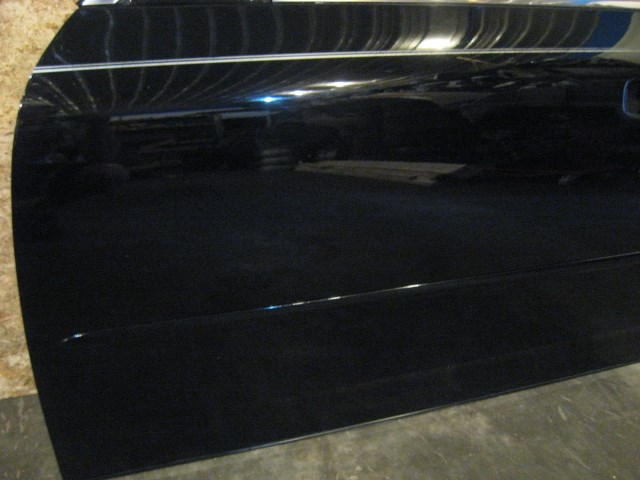 06 Infiniti G35 Super Black Front LH Door Shell  R20189