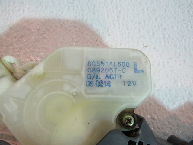 05 06 Infiniti G35 Sedan Front LH Driver Door Lock Actuator 80553 AL500 R20216