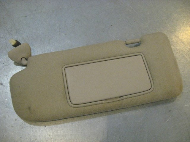 06 Infiniti G35 LH Driver Interior Sun Visor  R20244
