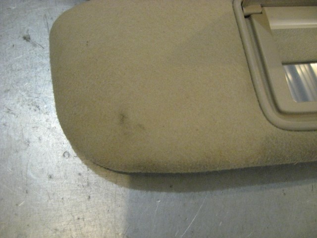 06 Infiniti G35 LH Driver Interior Sun Visor  R20244