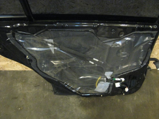 06 Infiniti G35 Rear LH Black Door Assembly`  R20297