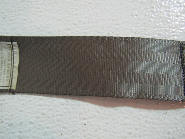 06 Infiniti G35 Sedan Rear LH Gray Seat Belt  R20394