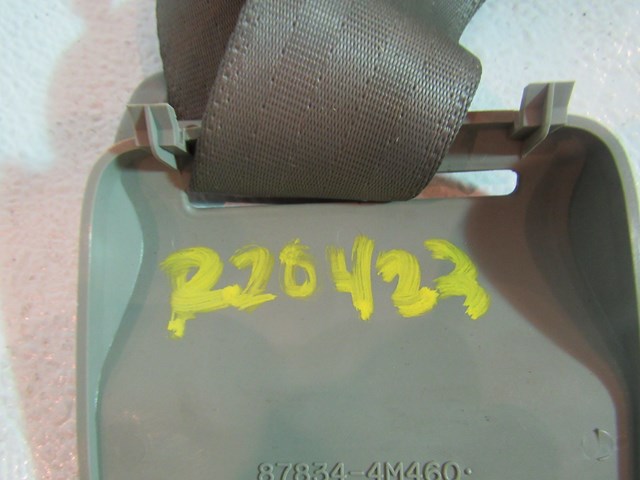 05 06 Infiniti G35 Sedan Rear Center Seat Belt  R20423