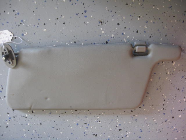 97 Acura INTEGRA Passenger Sun Visor No Flap Gray  R114