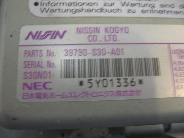 97 Honda PRELUDE Computer 39790-S30-A01 R145