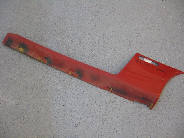 92-94 EAGLE Talon Driver Side skirt Red R1399