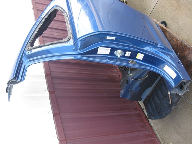 04 Acura RSX Type-S LH QRT Quarter Panel OEM Blue  R2489