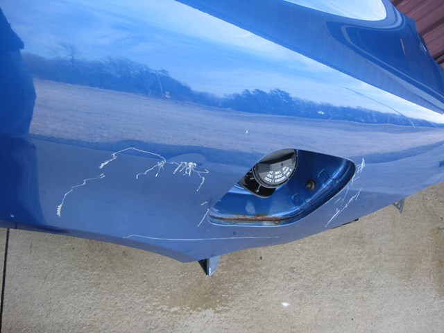 04 Acura RSX Type-S LH QRT Quarter Panel OEM Blue  R2489