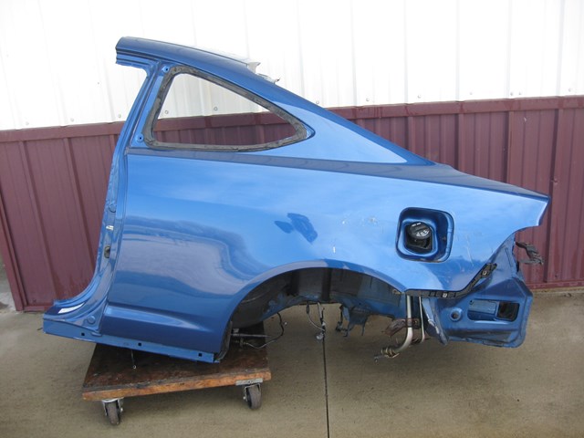 04 Acura RSX Type-S LH QRT Quarter Panel OEM Blue  R2489