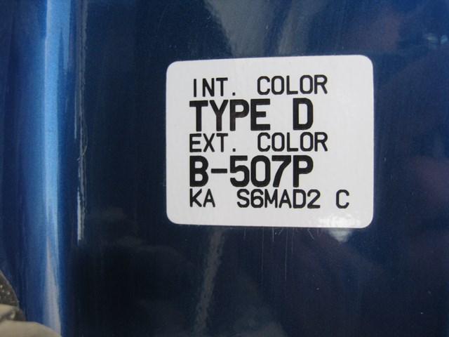 04 Acura RSX Type-S LH QRT Quarter Panel OEM Blue  R2489