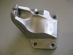 06 Nissan 350Z LH Motor Engine Mount Bracket 11233 AF401 R3194