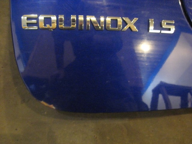 07 Chevy EQUINOX Blue Trunk Hatch Tailgate Assembly (DENT)  R17084