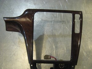 01 Subaru LEGACY Wood Trim Radio Surround  R17248