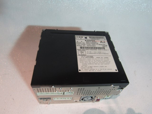 08 Infiniti G37 CD Player Radio w/Navigation 25915JK63A R11198