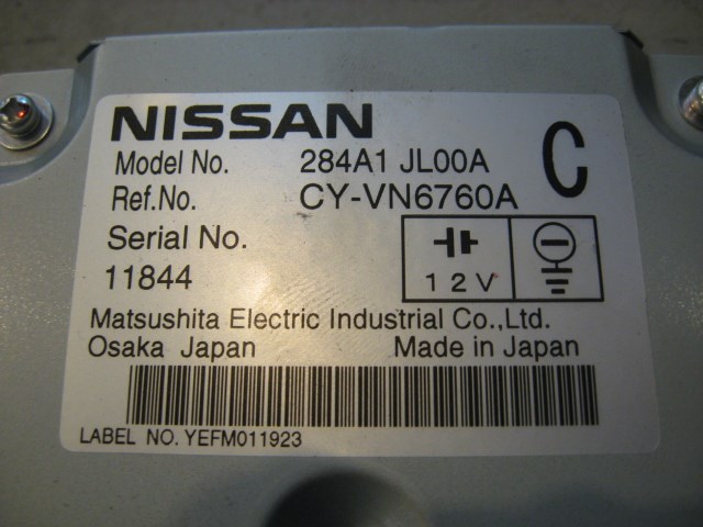 08 Infiniti G37 Camera Control Assembly 284A1 JL00A R11214