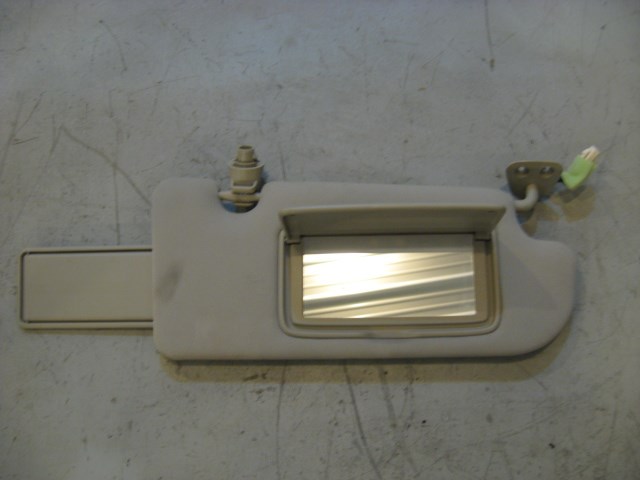 08 Infiniti G37 RH Passenger Sun Visor  R11256