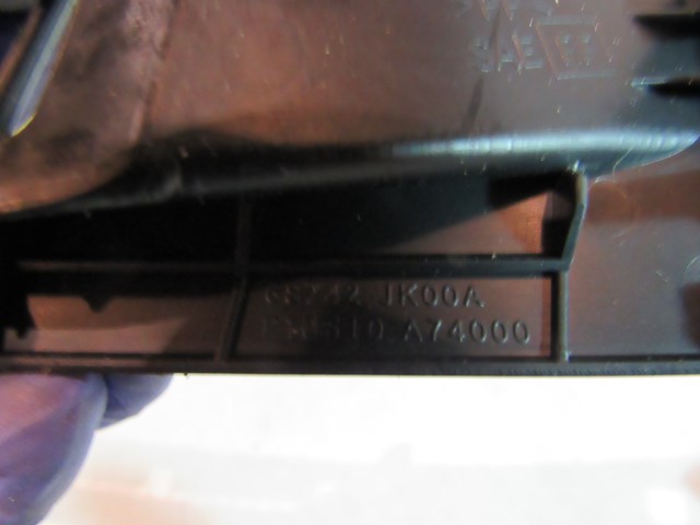 08 Infiniti G37 RH Passenger Upper Dash Vent  R11273