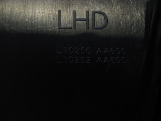 08 Infiniti G37 Instrument Cluster Upper Trim L10250 AA600 R11483