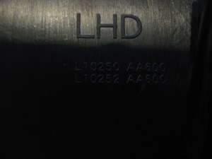 08 Infiniti G37 Instrument Cluster Upper Trim L10250 AA600 R11483