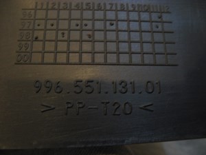 99 Porsche BOXSTER Front LH Driver Storage Trim Panel 996.551.131.01 R11827