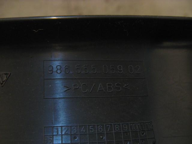 99 Porsche BOXSTER Upper Windshield Trim Panel 986.555.059.02 R11966