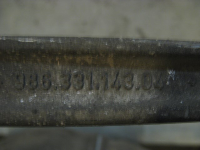 99 Porsche BOXSTER Rear LH Lower Trailing Arm 986.331.143.04 R11990