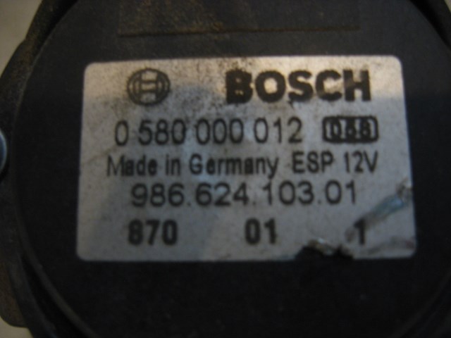 99 Porsche BOXSTER Air Smog Pump 986.624.103.01 R12001