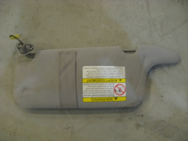 00 Subaru LEGACY RH Passenger Sun Visor  R12065