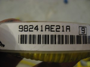 00 Subaru LEGACY LH Air Bag Wiring Harness 98241AE21A R12130