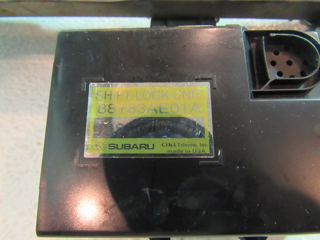 00 Subaru LEGACY Shift Lock Unit 88183AE01A R12145