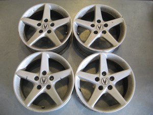 04 RSX 16 x 6 1/2 5 Spoke Alloy Wheel Set
