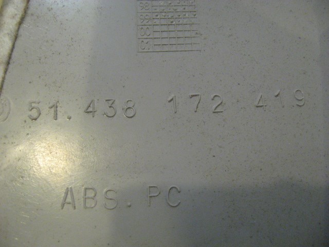 2000 BMW 528i Front LH B Pillar Trim