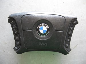 2000 BMW 528i Front LH Steering Wheel Air Bag With Controls