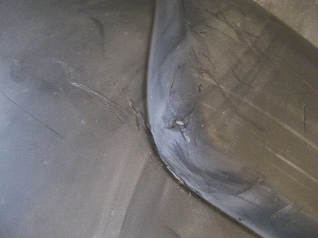 2007 Chevy Equinox Rear Bumper With Reflectors