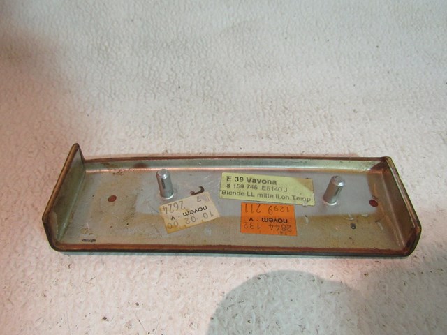 2000 BMW 528i Front LH Dash Wood Grain Interior Trim Panels- 8 159 745 & 8 159 7