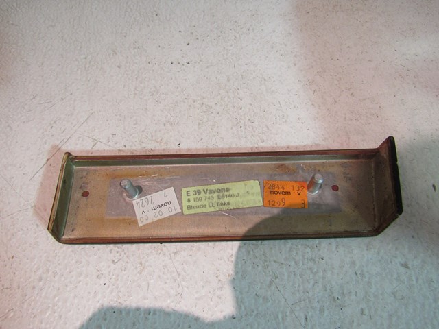 2000 BMW 528i Front LH Dash Wood Grain Interior Trim Panels- 8 159 745 & 8 159 7