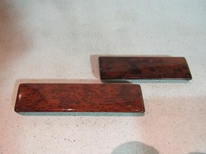 2000 BMW 528i Front LH Dash Wood Grain Interior Trim Panels- 8 159 745 & 8 159 7