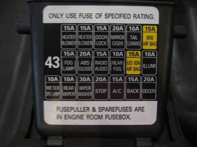 2005 Subaru STI Steering Column Under Panel