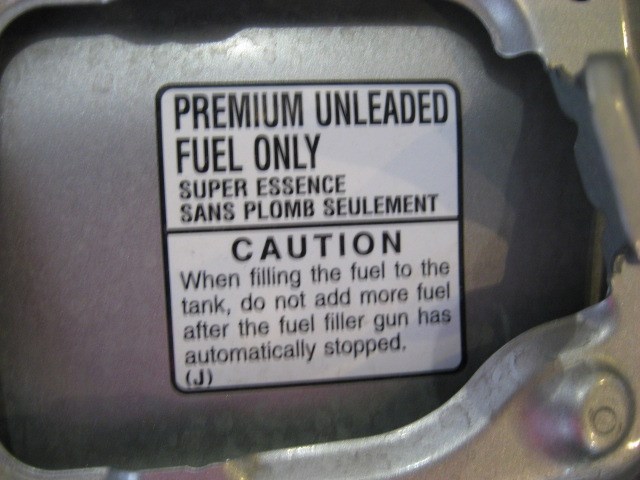 2005 Subaru STI Fuel Door With Gas Cap