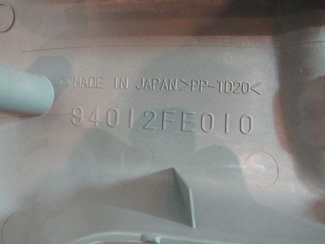 2005 Subaru STI Driver LH Upper B Pillar Seat Belt Trim 94012FE010