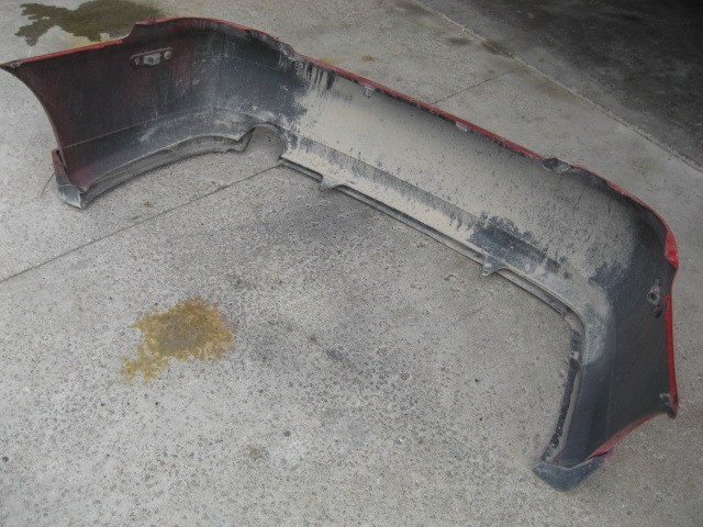 2002 Lexus IS300 Rear Bumper Cover OEM RED