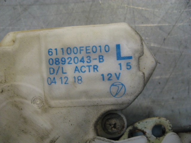2005 Subaru STI Front LH Door Lock Actuator