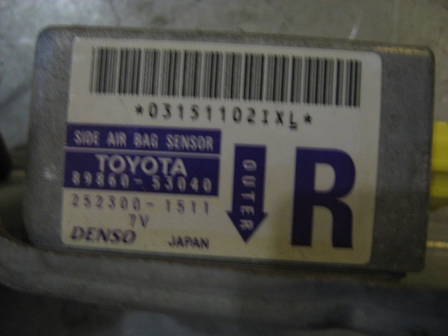 2002 Lexus IS300 RH Air Bag Sensor