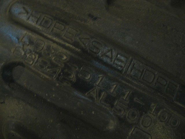 2004 Infiniti G35 Sedan Front RH Fender Liner Rear Portion