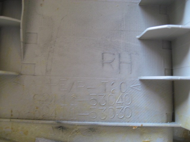 2002 Lexus IS300 RH Upper B Pillar Trim