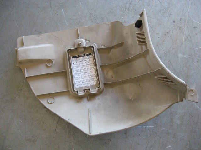 2002 Lexus IS300 Front LH Kick/Fuse Panel