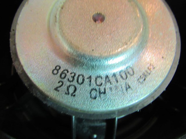 2013 Subaru BRZ Front RH Door Speaker 86301CA100