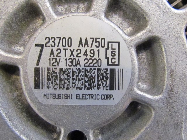 2013 Subaru BRZ Alternator